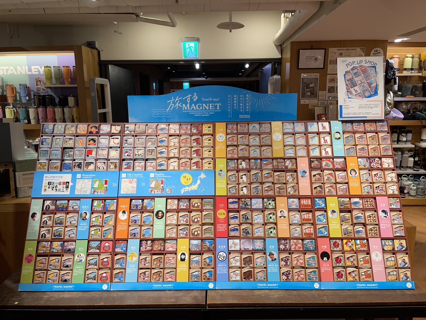 台湾の誠品生活南西店でPOP UP開催中